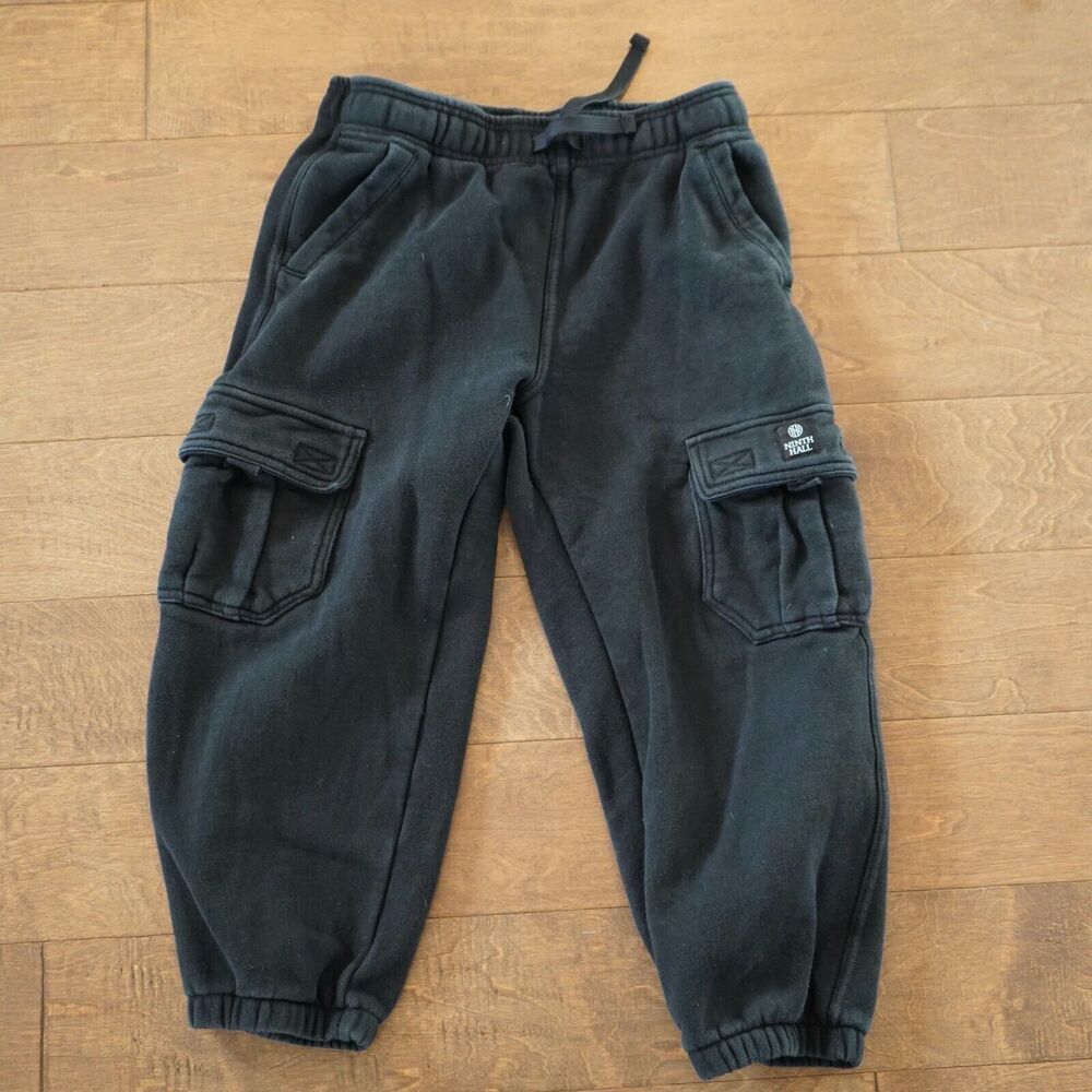 Ninth‎ Hall Stash Black Cargo Sweatpants Black M Kids